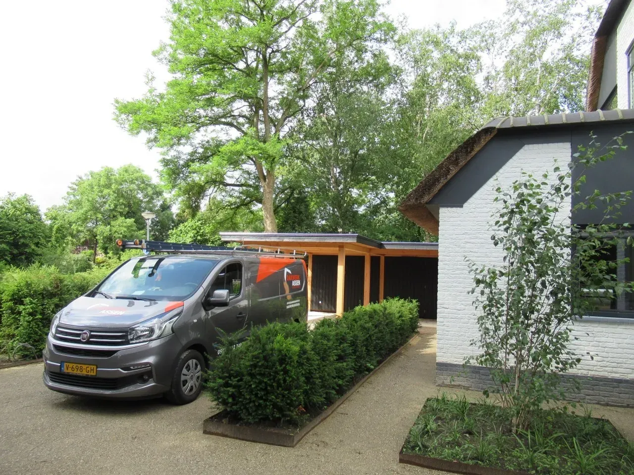 EPDM dak met isolatie, project Felix Timmermansstraat te Groningen